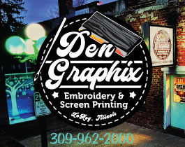 Den Graphix Embroidery and Screen Printing in LeRoy Illinois

